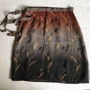 Vintage 90's Y2K Patterned Wrap Skirt